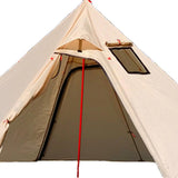 Maxbell Maxbell Hot Tent with Flue Pipe Window Waterproof 4 Season for Bushcraft Khaki
