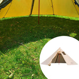 Maxbell Maxbell Hot Tent with Flue Pipe Window Waterproof 4 Season for Bushcraft Khaki