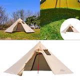 Maxbell Maxbell Hot Tent with Flue Pipe Window Waterproof 4 Season for Bushcraft Khaki
