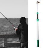 Maxbell Maxbell Portable Fishing Rod Ultralight Fiberglass Telescopic Pole 3.6M White