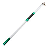 Maxbell Maxbell Portable Fishing Rod Ultralight Fiberglass Telescopic Pole 3.6M White