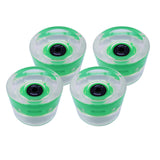 Maxbell Maxbell 70mm Skateboard Wheels Longboard LED for Street Skating Green Black