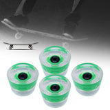 Maxbell Maxbell 70mm Skateboard Wheels Longboard LED for Street Skating Green Black