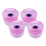 Maxbell Maxbell 70mm Skateboard Wheels Longboard LED for Street Skating Pink Purple