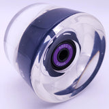 Maxbell Maxbell 70mm Skateboard Wheels Longboard LED for Street Skating Black Purple
