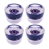 Maxbell Maxbell 70mm Skateboard Wheels Longboard LED for Street Skating Black Purple