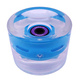 Maxbell Maxbell 70mm Skateboard Wheels Longboard LED for Street Skating Light Blue Purple