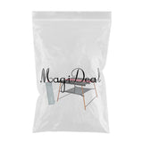 Maxbell Maxbell Outdoor Folding Table Aluminum Collapsible for Travel Hiking Black Red