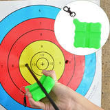 Maxbell Archery Arrow Puller Silicone Gripper Belt Clip Target Protector Hand Tool Green - Aladdin Shoppers