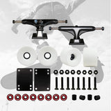 Maxbell Maxbell Solid Skateboard Truck 5'' Wheel Wrench Repairing tools Spacer white
