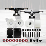 Maxbell Maxbell Solid Skateboard Truck 5'' Wheel Wrench Repairing tools Spacer white