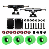 Maxbell Maxbell Solid Skateboard Truck 5'' Wheel Wrench Repairing tools Spacer green