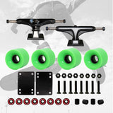 Maxbell Maxbell Solid Skateboard Truck 5'' Wheel Wrench Repairing tools Spacer green