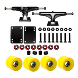 Maxbell Maxbell Solid Skateboard Truck 5'' Wheel Wrench Repairing tools Spacer yellow