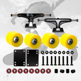 Maxbell Maxbell Solid Skateboard Truck 5'' Wheel Wrench Repairing tools Spacer yellow