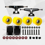 Maxbell Maxbell Solid Skateboard Truck 5'' Wheel Wrench Repairing tools Spacer yellow