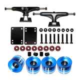 Maxbell Maxbell Solid Skateboard Truck 5'' Wheel Wrench Repairing tools Spacer clear blue