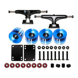 Maxbell Maxbell Solid Skateboard Truck 5'' Wheel Wrench Repairing tools Spacer clear blue