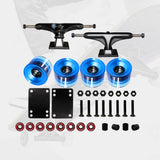 Maxbell Maxbell Solid Skateboard Truck 5'' Wheel Wrench Repairing tools Spacer clear blue