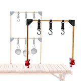 Maxbell Maxbell Hanging Storage Rack Lightweight Outdoor Storage Shelf Frame Organizer