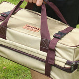 Maxbell Double Deck Camping Storage Bag Handbag 1680D Thick Oxford for Fishing