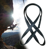 Maxbell Maxbell 18mm Climbing Sling Runner for Downhill Hammock Rock Climbing 130cm Black
