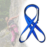 Maxbell Maxbell 18mm Climbing Sling Runner for Downhill Hammock Rock Climbing 80cm Blue