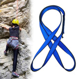 Maxbell Maxbell 18mm Climbing Sling Runner for Downhill Hammock Rock Climbing 130cm Blue
