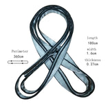Maxbell Maxbell 18mm Climbing Sling Runner for Downhill Hammock Rock Climbing 180cm Silver