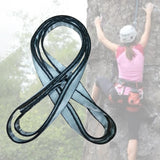 Maxbell Maxbell 18mm Climbing Sling Runner for Downhill Hammock Rock Climbing 180cm Silver