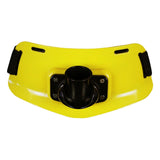 Maxbell Fishing Waist Rod Holder ABS Plastic Seawater Tackle Padded Yellow and Black - Aladdin Shoppers