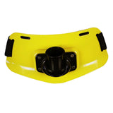 Maxbell Fishing Waist Rod Holder ABS Plastic Seawater Tackle Padded Yellow and Black - Aladdin Shoppers