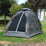 Maxbell One Person Outdoor Camping Camouflage Tent Waterproof Folding Hiking Travel - Aladdin Shoppers