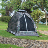 Maxbell One Person Outdoor Camping Camouflage Tent Waterproof Folding Hiking Travel - Aladdin Shoppers