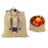Maxbell Foraging Pouch Gathering Waist Bag Bushcraft Haversack Pack Khaki - Aladdin Shoppers