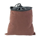 Maxbell Foraging Pouch Gathering Waist Bag Bushcraft Haversack Pack Brown - Aladdin Shoppers