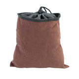 Maxbell Foraging Pouch Gathering Waist Bag Bushcraft Haversack Pack Brown - Aladdin Shoppers