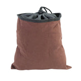 Maxbell Foraging Pouch Gathering Waist Bag Bushcraft Haversack Pack Brown - Aladdin Shoppers
