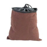 Maxbell Foraging Pouch Gathering Waist Bag Bushcraft Haversack Pack Brown - Aladdin Shoppers
