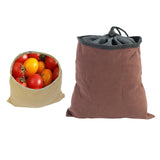 Maxbell Foraging Pouch Gathering Waist Bag Bushcraft Haversack Pack Brown - Aladdin Shoppers