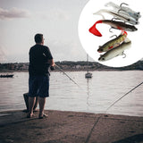 Maxbell 5Pcs Fishing Lures Surface Topwater Bait Soft Baits for Freshwater Bass - Aladdin Shoppers
