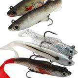 Maxbell 5Pcs Fishing Lures Surface Topwater Bait Soft Baits for Freshwater Bass - Aladdin Shoppers