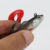 Maxbell 5Pcs Fishing Lures Surface Topwater Bait Soft Baits for Freshwater Bass - Aladdin Shoppers