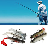 Maxbell 5Pcs Fishing Lures Surface Topwater Bait Soft Baits for Freshwater Bass - Aladdin Shoppers