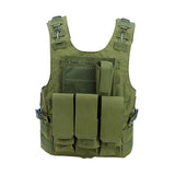Maxbell Tactical Vest Plate Carrier Assault Gear Jacket for Men Women Outdoor Army Green - Aladdin Shoppers