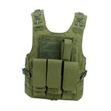 Maxbell Tactical Vest Plate Carrier Assault Gear Jacket for Men Women Outdoor Army Green - Aladdin Shoppers