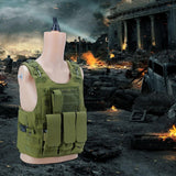 Maxbell Tactical Vest Plate Carrier Assault Gear Jacket for Men Women Outdoor Army Green - Aladdin Shoppers