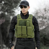 Maxbell Tactical Vest Plate Carrier Assault Gear Jacket for Men Women Outdoor Army Green - Aladdin Shoppers