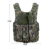 Maxbell Tactical Vest Plate Carrier Assault Gear Jacket for Men Women Outdoor Jungle Digital - Aladdin Shoppers
