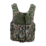 Maxbell Tactical Vest Plate Carrier Assault Gear Jacket for Men Women Outdoor Jungle Digital - Aladdin Shoppers